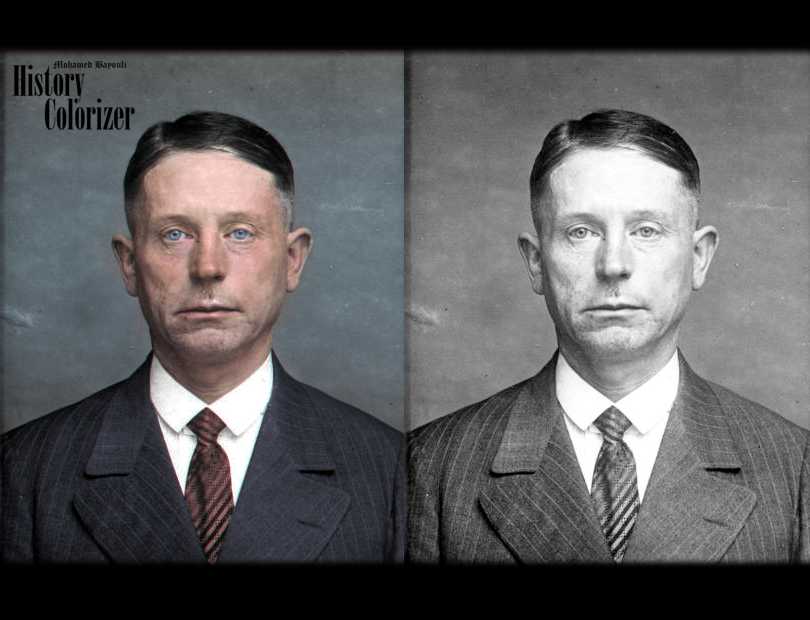 Peter Kürten Düsseldorfi Vámpír 1931 sorozatgyilkos rendőrségi fénykép bűnügy tragédia weimari köztársaság