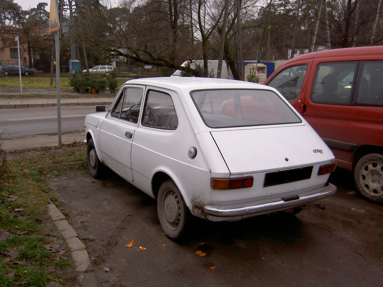 Fehér Fiat 127 - az autó amelyben Donatella Colasanti és Rosaria Lopez testét szállították