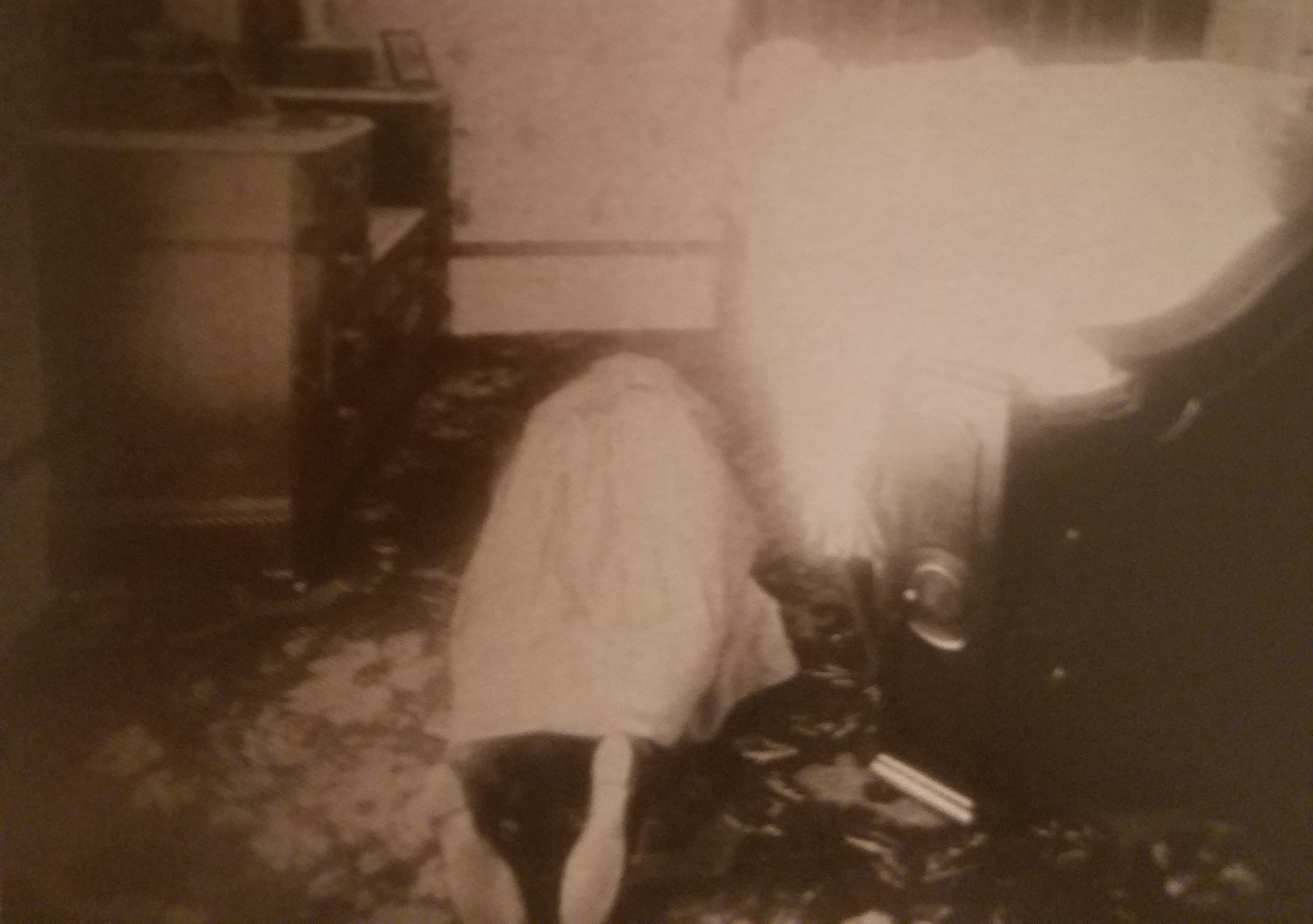 Abby Borden holtteste a vendégszoba padlóján